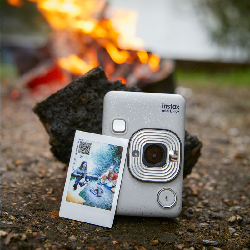 CAMARA FUJIFILM INSTAX MINI LIPLAY BLANCO