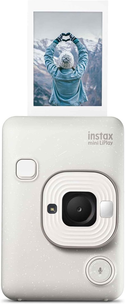CAMARA FUJIFILM INSTAX MINI LIPLAY BLANCO