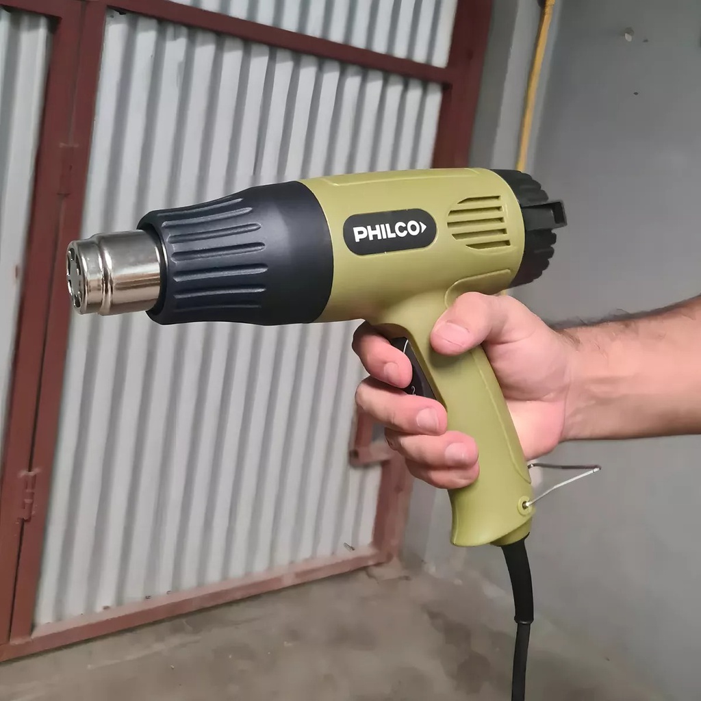 PISTOLA DE AIRE CALIENTE PHILCO PA2001P 2000w