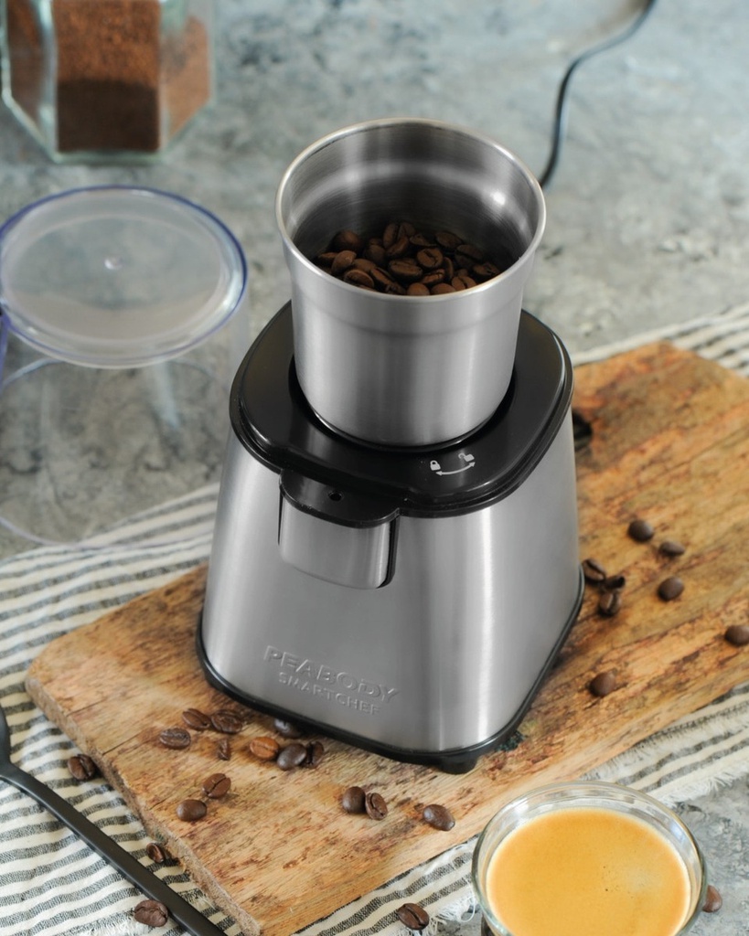 Peabody Pe-mc9100 Molinillo De Café Y Semillas De 220 Watts