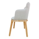 SILLON GARDENIA BORDIGONI 700 LT NATURAL TAPIZADO TELA