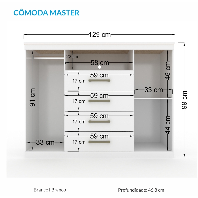COMODA MASTER ENKEM 1,4 MT JAT/GRA