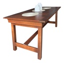 Mesa Inmacol Caribe 603-3 Plegable1.80 X 0.90 M Castaño