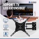 Soporte Tv Suono Hog0010 14  A 42  Con Brazo Movil