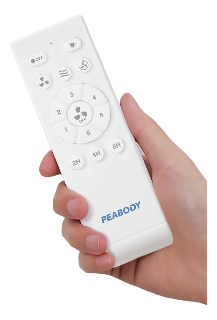 Ventilador De Techo Retractil Peabody Pe-vtrdc410b 42 