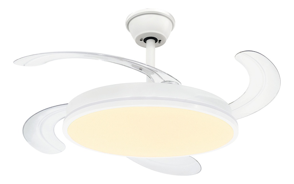 Ventilador De Techo Retractil Peabody Pe-vtrdc410b 42 