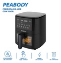 Freidora S/aceite De Aire Peabody Digital 4,2 Lt Pe-afd420n