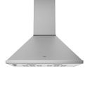 CAMPANA DE PARED TST ALUMINE S/MOTOR + EXTRACTOR S300 P/CAÑO 6"