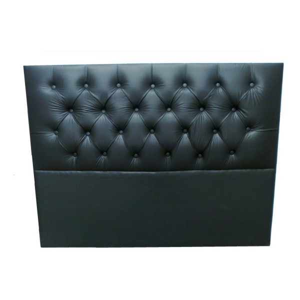 RESPALDO CAMA CAPITONE 1,4 MT ECO CUERO