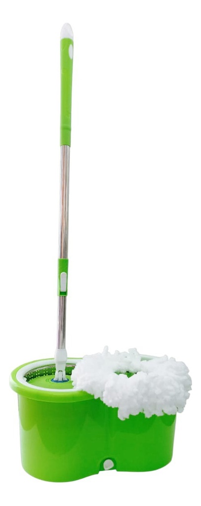 Mopa Lampazo Escurridor Magic Mop C/balde Centrifugado Verde