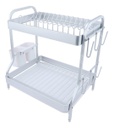 Escurreplatos De Aluminio Vonne Cesi-2nal Dos Niveles