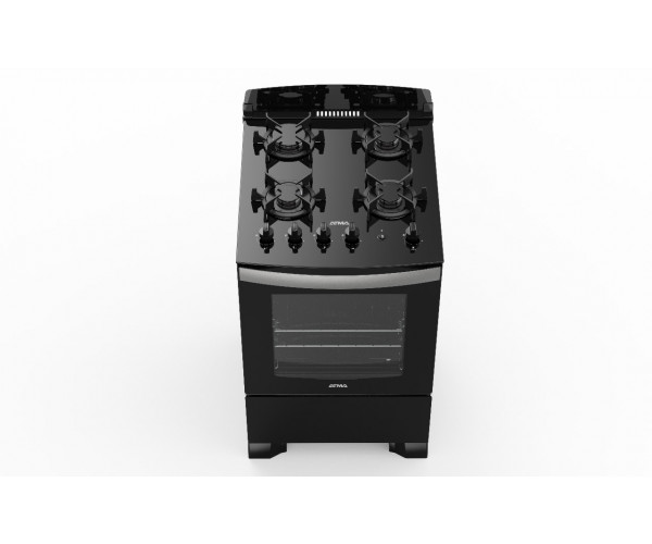 COCINA MULTIGAS ATMA CCM056N 56 CM NEGRA