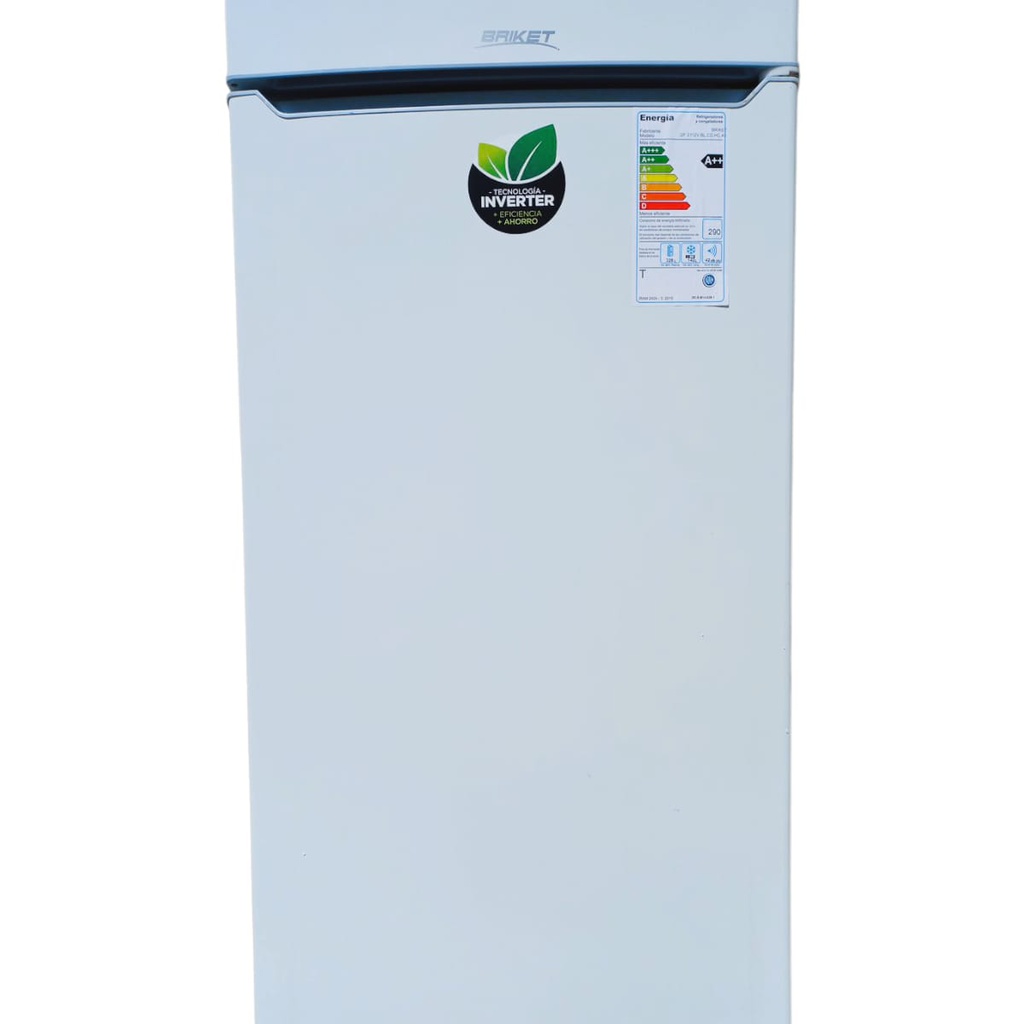 HELADERA BRIKET BK2F 2112V INVERTER BLANCA BL CD HC A1