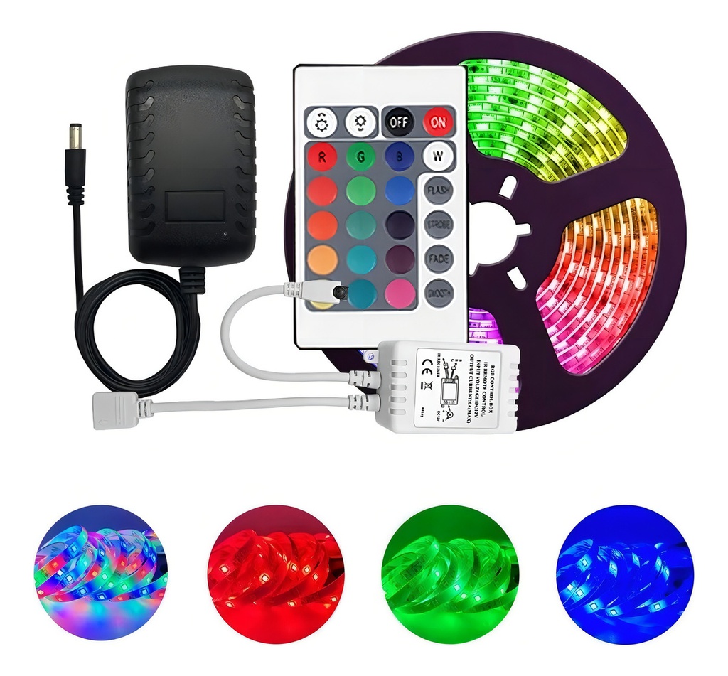 Tira Led Suono 5050 Rgb Ilu0002 5 Metros
