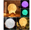 Lampara Velador Luna Suono 9  Colores 3d Con Control Remoto