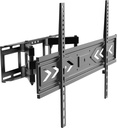 Soporte Naku Se-466 Negro Para Tv 37  A 80  Inclinable