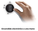 Anafe Gas Longvie A6600rxf Inox Rejillas Ventilación