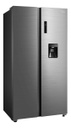 Heladera Inverter Midea Side By Side Inox 510lts.