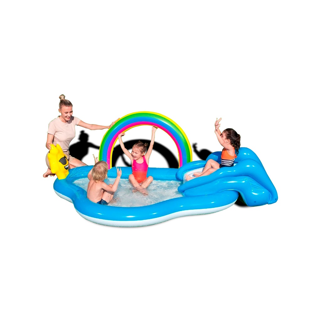 INFLABLE PILETA BESTWAY PLAY CENTER ARCOIRIS 170L 7035-53092