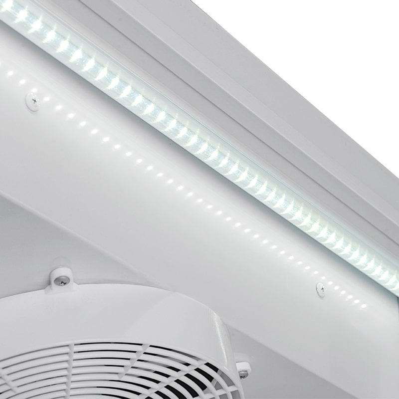 EXHIBIDORA INELRO VERTICAL MT-380 BLANCA