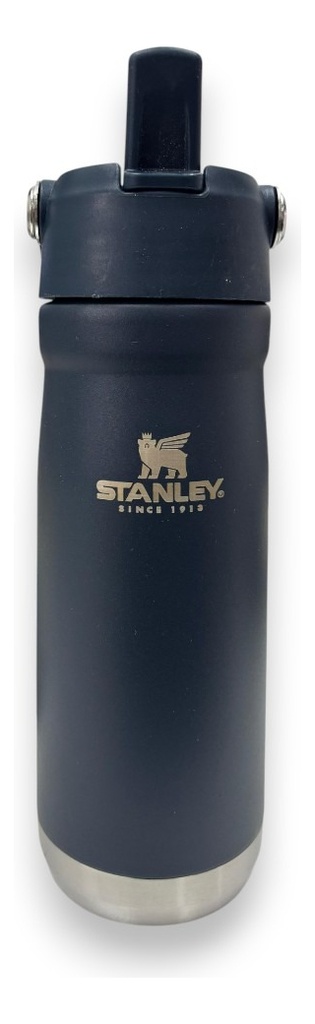 Botella Termica Acero Con Pico 650 Ml Azul