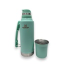 TERMO STANLEY SYSTEM 1.2 L ACERO VERDE AGUA