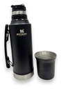 Termo System 1.2 L Acero Negro Con Pico Cebador