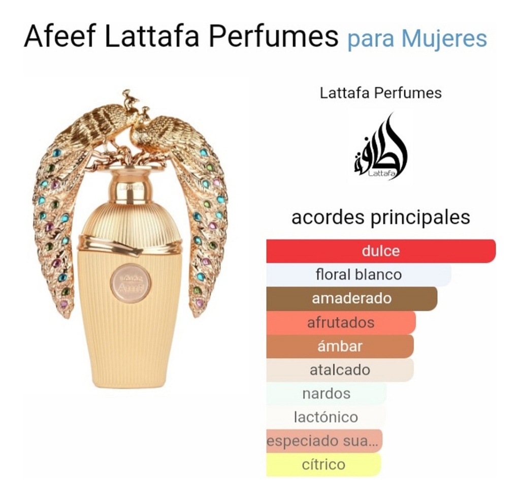 Perfume Unisex Lattafa Afeef Edp 100ml