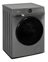 Lavarropas Inverter Midea 8 Kg Mf200w80wb/t-a1 - Titanio