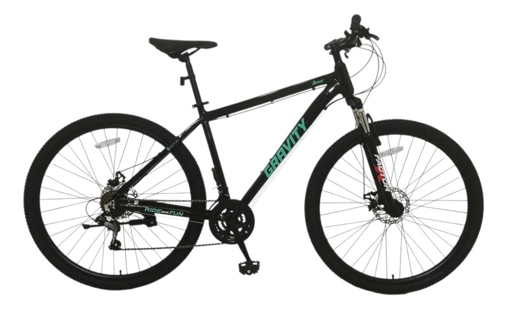 Bicicleta Gravity Benz R29 Talle M/l Verde/negro