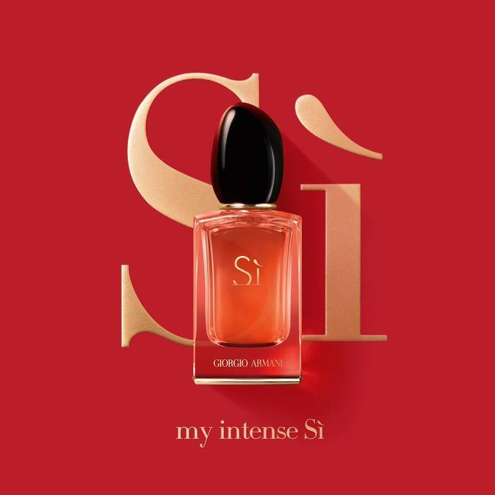 Perfume Mujer Sí Intense De Giorgio Armani 50 Ml Edp