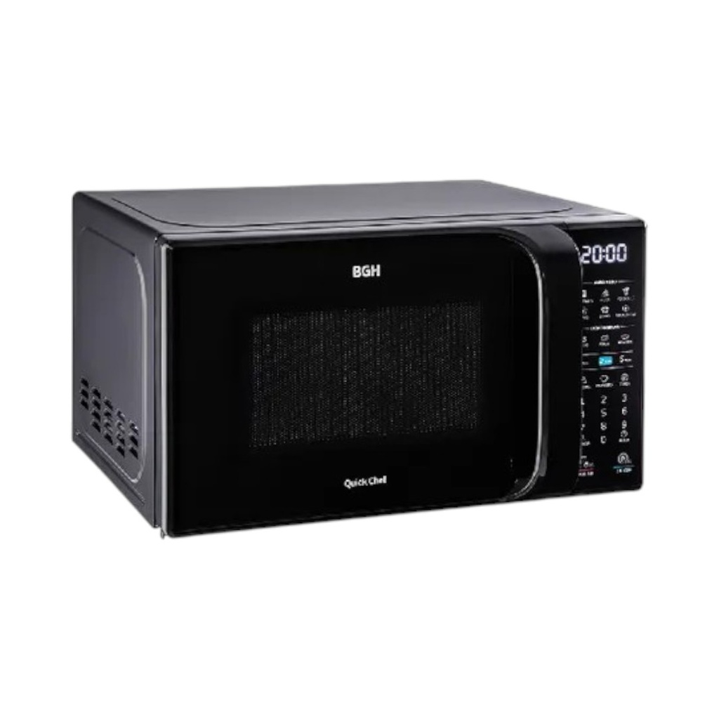 MICROONDAS BGH B228DN20I 28L NEGRO