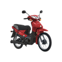 MOTO SIAM QU110 BASE RAYOS TAMBOR ROJO