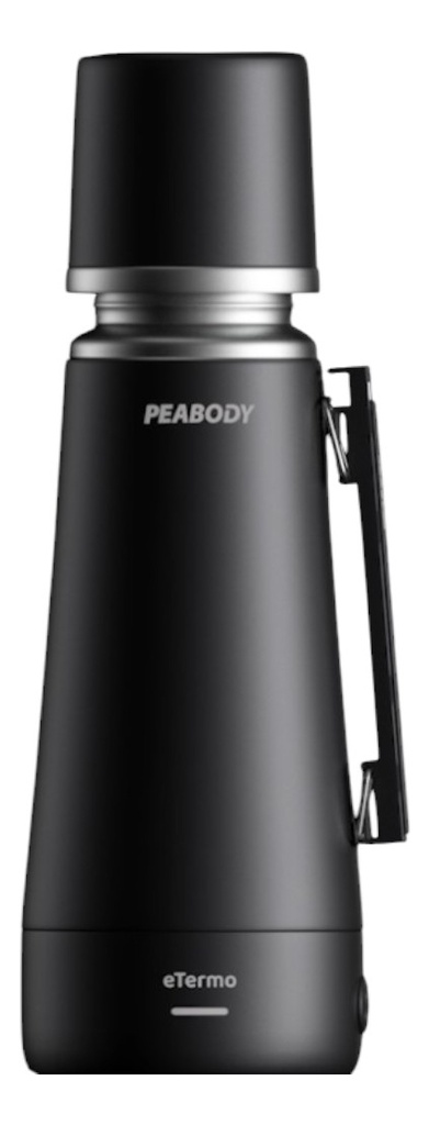 Termo Electrico Peabody Pe-et1001n 1lt. C/bombilla Negro