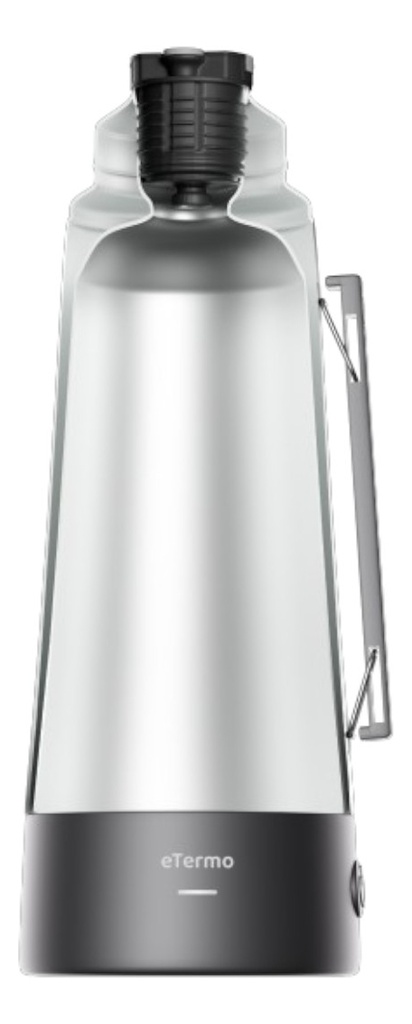 Termo Electrico Peabody Pe-et1001n 1lt. C/bombilla Negro
