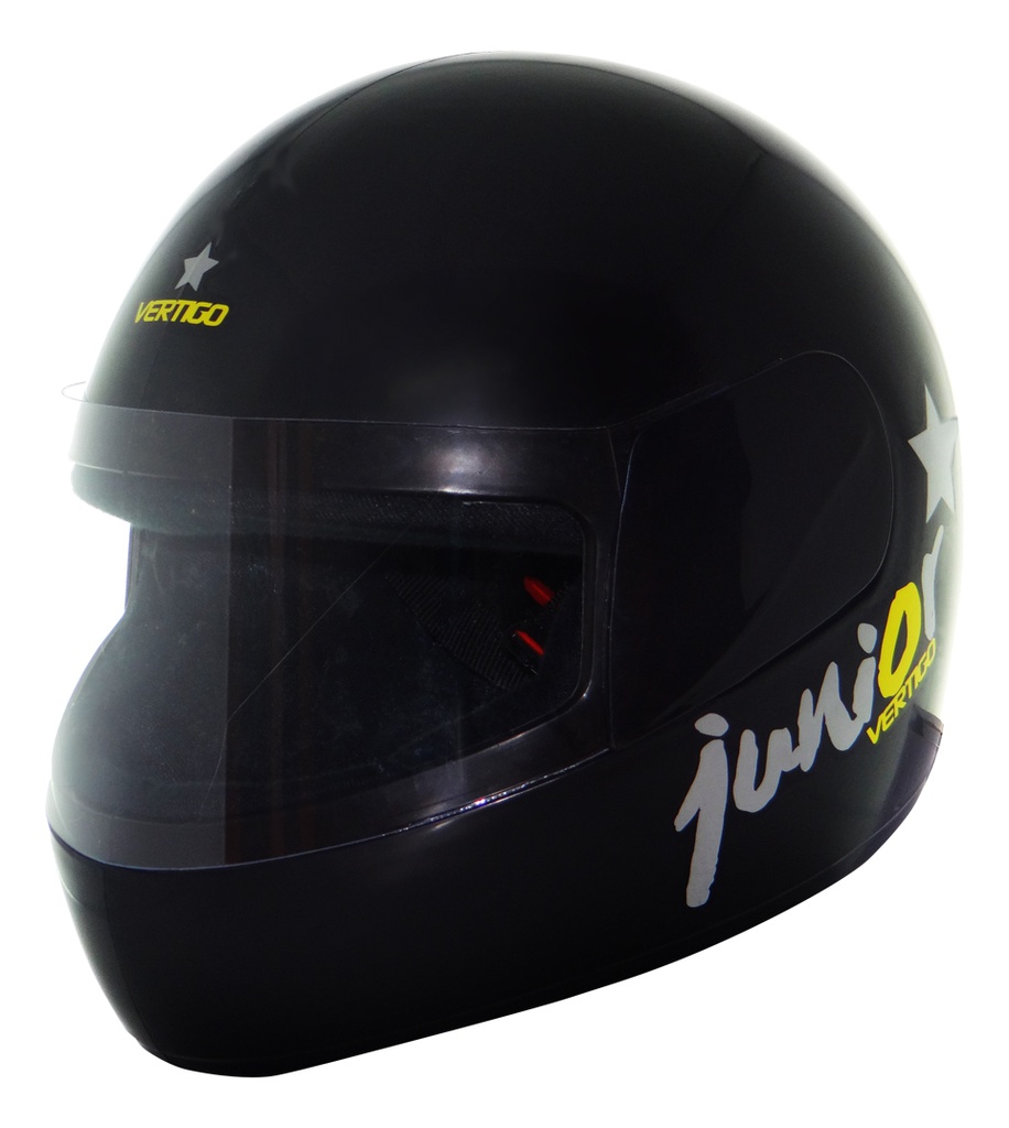 Casco Vertigo Junior Negro Brillante M