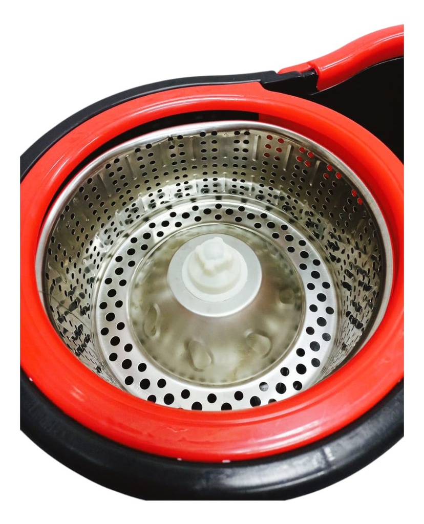 Mopa Lampazo Escurridor Magic Mop C/balde Centrifugado Negro
