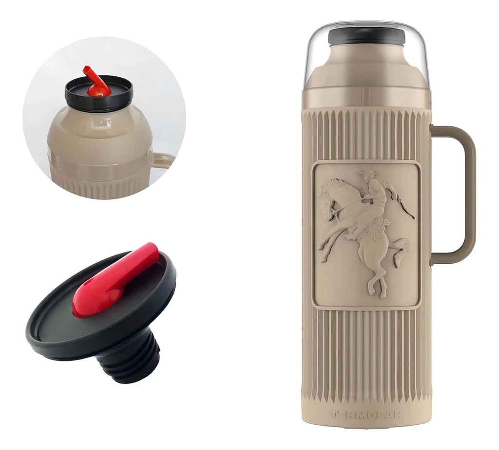 Termo Termolar 55650 Chimarrita 1 Lt. Beige Interior Vidrio