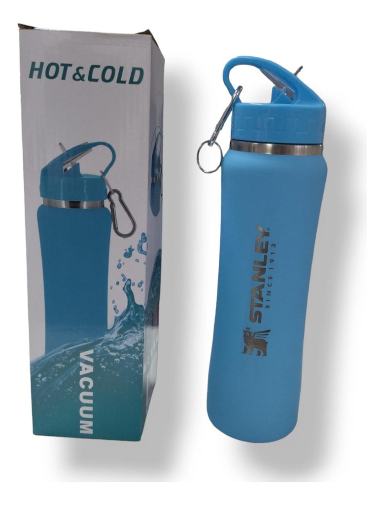 Botella Termica  750m Celeste