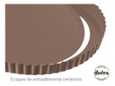 Molde Tartera Hudson Mtad02 Desmontable 25 Cm