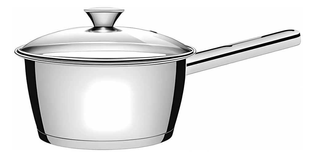 Bateria De Cocina Tramontina 65660/484 Allegra 3 Pz. Acero