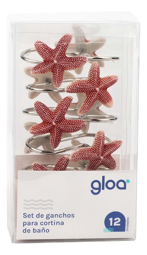 Set De Ganchos Para Cortina Gloa Sgr-04