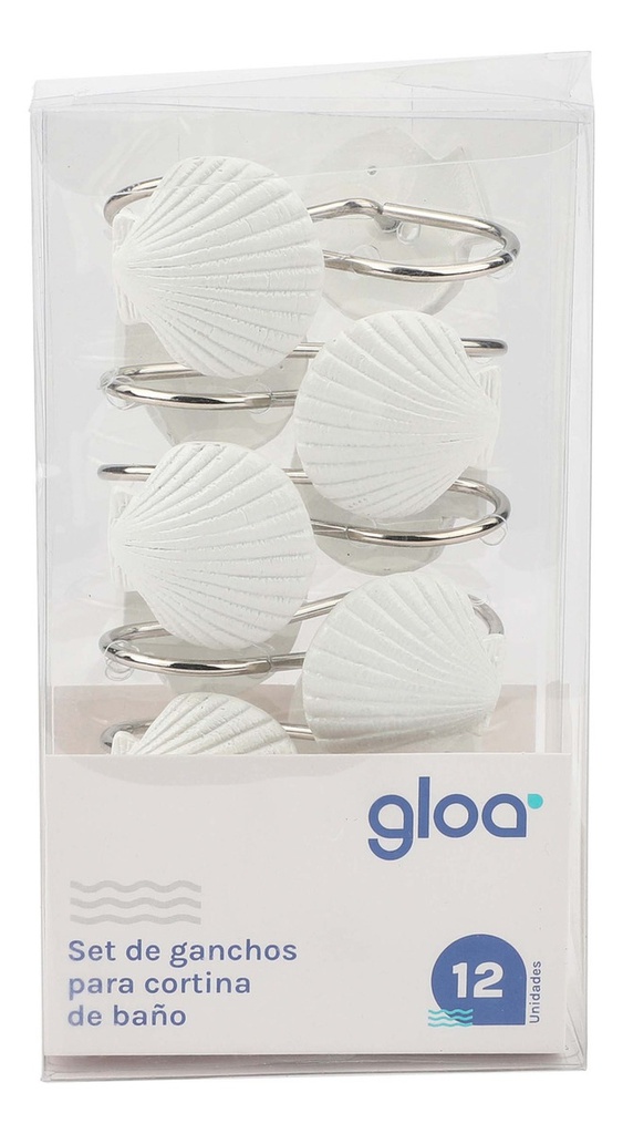 Set De Ganchos Para Cortina Gloa Sgr-05