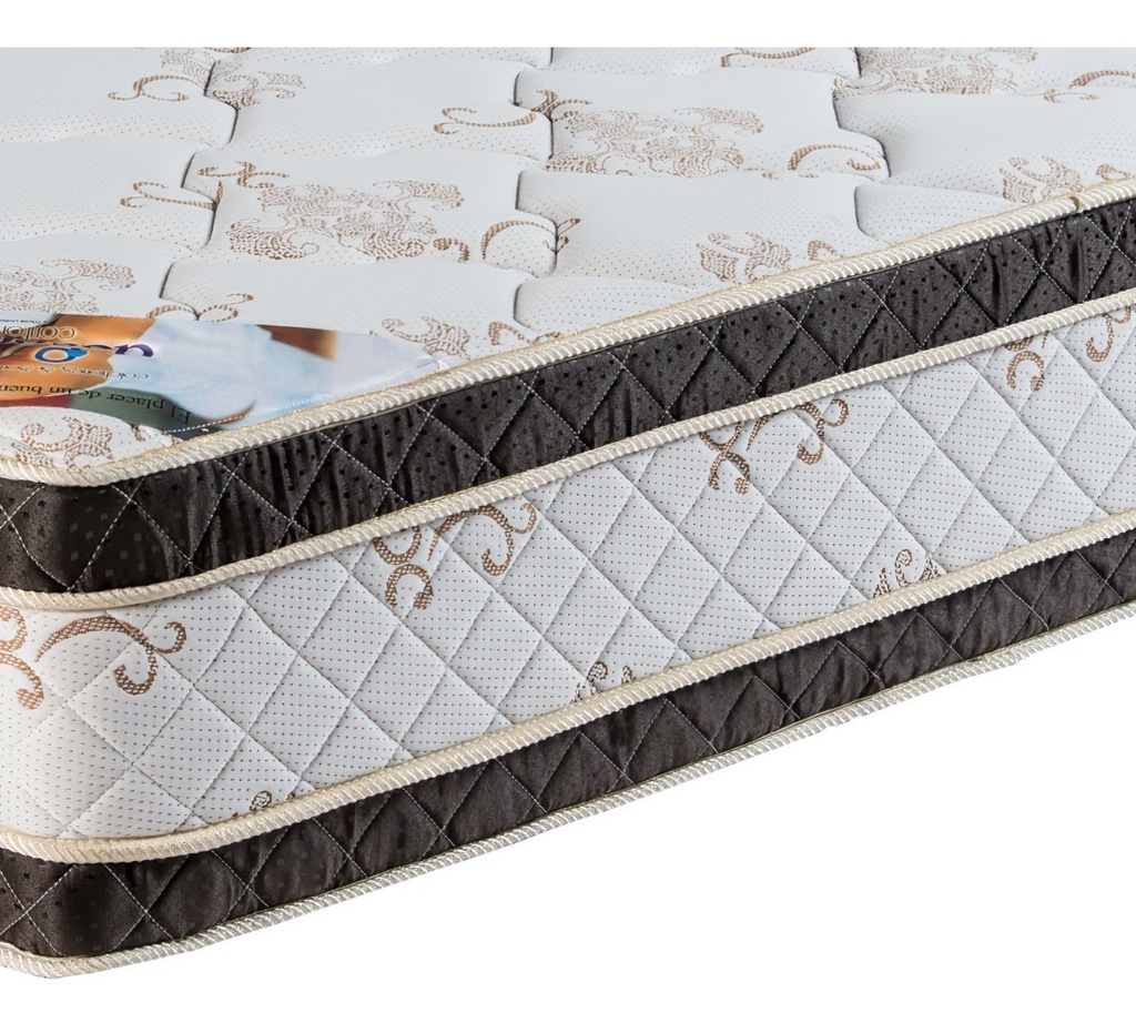 Colchon Deseo Terra Resorte Enfundado 140 X 190