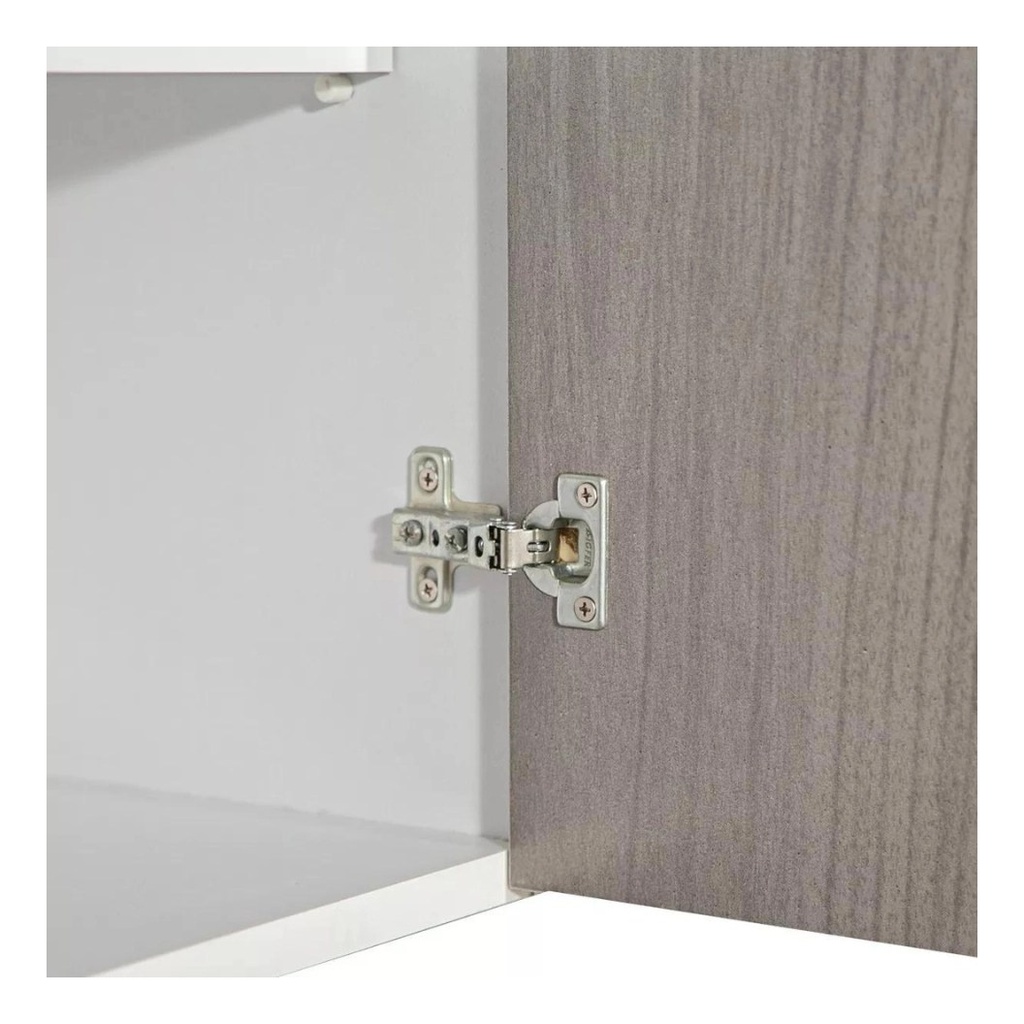 Alacena Muebles Maximo 72165 160 Gris/blanca