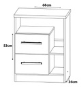 Mesa De Luz Orlandi Premium Abedul 116
