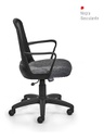 Silla Portantino Fresa 711420 Negra Cuerotex Gris