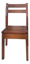 Silla Inmacol Caribe 620-3 Apilable Castaño