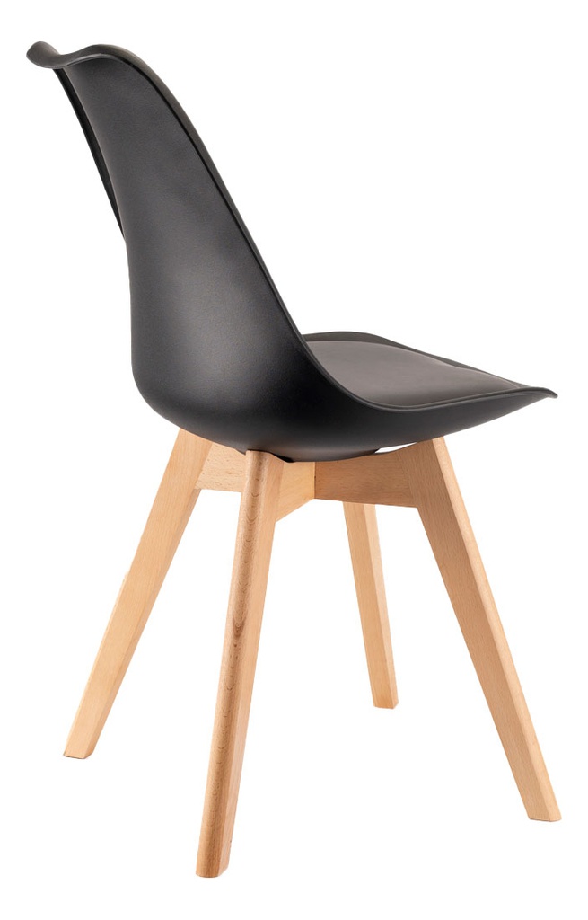 Silla Tulip Vonne Min012 Negra