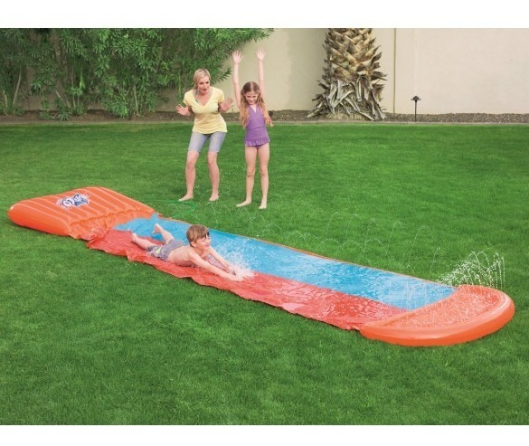 Pista Deslizable Triple C/tobogan Inflable Bestway